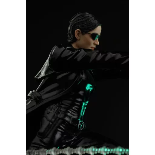 The Matrix Art Scale Statue 1/10 Trinity 22 cm