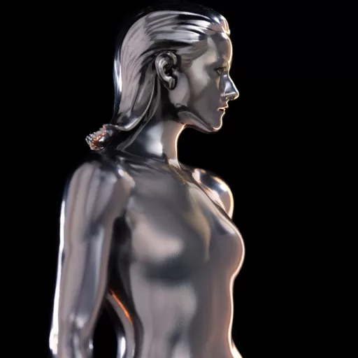 Fantastic Four Art Scale Statue 1/10 Silver Surfer 27 cm