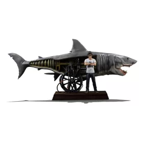   Jaws Deluxe Art Scale Statue 1/10 Steven Spielberg Jaws 50th anniversary 27 cm