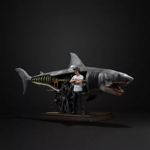 Jaws Deluxe Art Scale Statue 1/10 Steven Spielberg Jaws 50th anniversary 27 cm