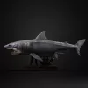 Jaws Deluxe Art Scale Statue 1/10 Steven Spielberg Jaws 50th anniversary 27 cm