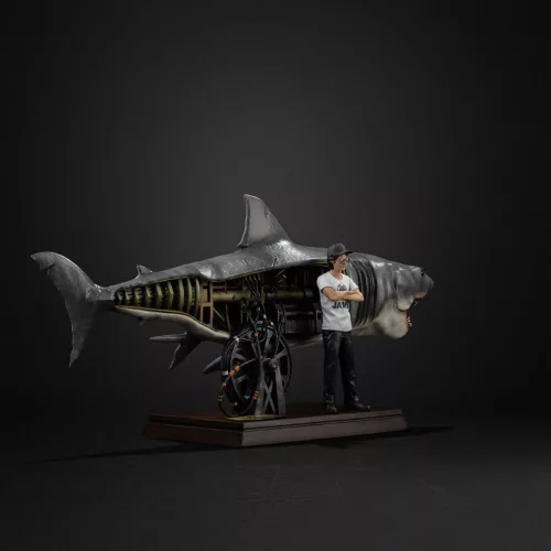 Jaws Deluxe Art Scale Statue 1/10 Steven Spielberg Jaws 50th anniversary 27 cm