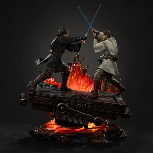 Star Wars Art Scale Statue 1/10 Anakin vs. Obi Wan 34 cm