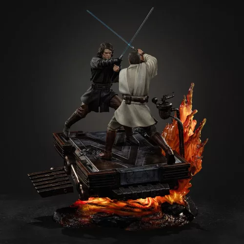 Star Wars Art Scale Statue 1/10 Anakin vs. Obi Wan 34 cm
