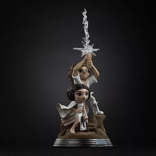 Star Wars Mini Co. PVC Figure Luke & Leia 30 cm