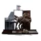 Jurassic Park Art Scale Statue 1/10 Raptors at the Kitchen's Door 28 cm