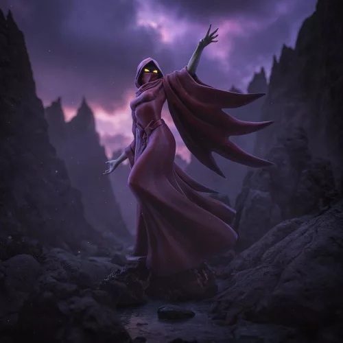 Masters of the Universe Art Scale Statue 1/10 Shadow Weaver 23 cm