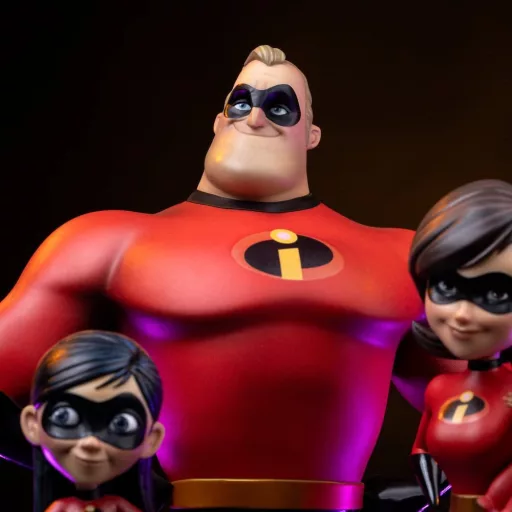 The Incredibles Art Scale Diorama 1/10 The Incredibles 25 cm