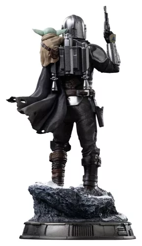 The Mandalorian & Grogu Art Scale Statue 1/10 The Mandalorian and Grogu 25 cm