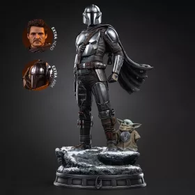   The Mandalorian & Grogu Legacy Replica Statue 1/4 The Mandalorian and Grogu 57 cm