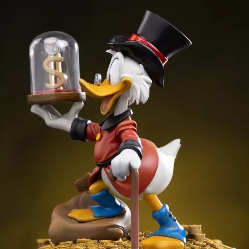 Duck Tales Art Scale Statue 1/10 Uncle Scrooge McDuck 17 cm