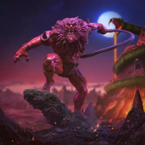 Masters of the Universe Art Scale Statue 1/10 Red Beast Man (Exclusive 2024) 23 cm