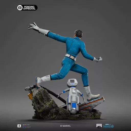 Fantastic Four Art Scale Szobor 1/10 Mr. Fantastic and H.E.R.B.I.E 26 cm
