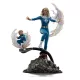 Fantastic Four Art Scale Szobor 1/10 Invisible Woman and Franklin 28 cm