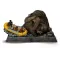 Jurassic World: Rebirth Demi Art Scale Szobor 1/20  T-Rex River Attack 22 cm