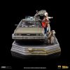 Back to the Future Art Scale Statue 1/10 DeLorean Full Set 23 cm