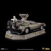 Back to the Future Art Scale Statue 1/10 DeLorean Full Set 23 cm