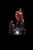 Marvel Deluxe Art Scale Statue 1/10 Iron Man Unleashed 23 cm