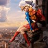 DC Comics Art Scale Szobor 1/10 Super Girl Series #8 25 cm