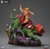 Masters of the Universe Deluxe Art Scale Statue 1/10 He-man and Battle Cat 31 cm