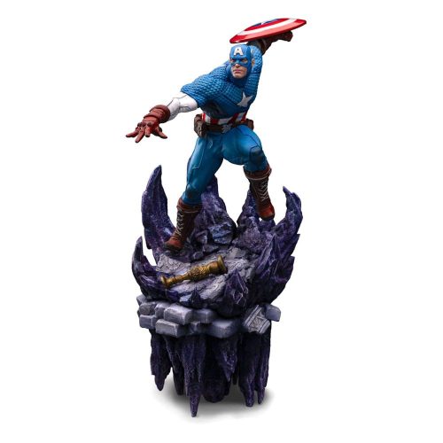 Marvel Deluxe BDS Art Scale Szobor 1/10 Captain America 34 cm