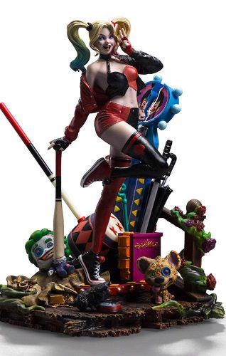 DC Comics Deluxe Art Scale Szobor 1/10 Harley Quinn (Gotham City Sirens) 22 cm