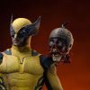 Deadpool 3 Art Scale Szobor 1/10 Wolverine & Headpool Szobor 22 cm