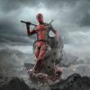 Deadpool 3 Art Scale 1/10 Deadpool Szobor 21 cm