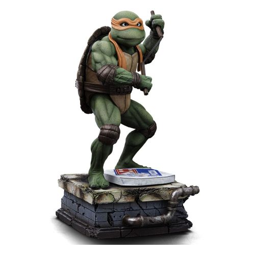 Teenage Mutant Ninja Turtles Szobor Art Scale 1/10 Michelangelo Szobor 19 cm