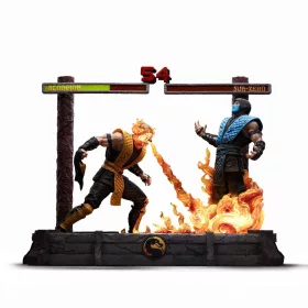   Mortal Kombat Deluxe Art Scale Statue 1/10 Scorpion Fatality 27 cm