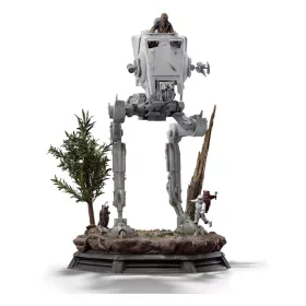   Star Wars Demi Art Scale Statue 1/20 AT-ST and Chewbacca 53 cm