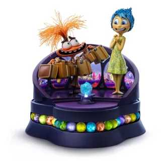   Inside Out 2 Deluxe Art Scale Statue 1/10 Joy and Anxiety 26 cm