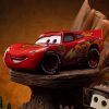 Cars Deluxe Art Scale Szobor 1/10 Lightning Mcqueen & Tow Mater 31 cm