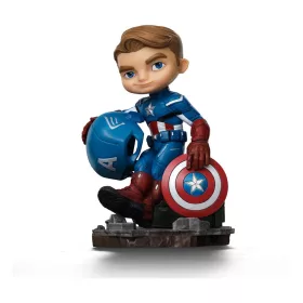   Avengers Infinity Saga Mini Co. PVC Figura Captain America 14 cm