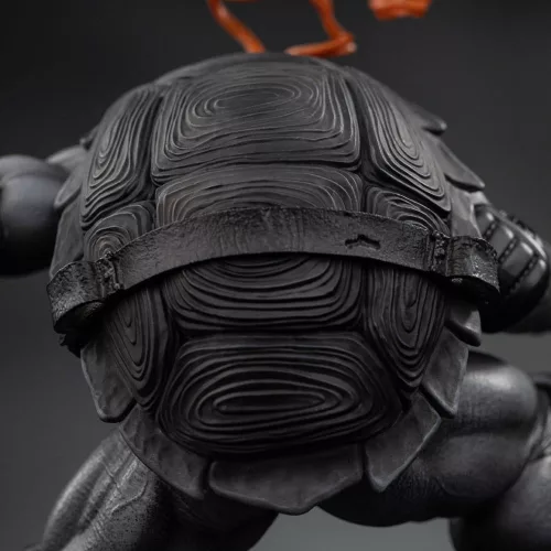Teenage Mutant Ninja Turtles Art Scale Statue 1/10 Michelangelo Black and White Variant 26 cm heo exclusive