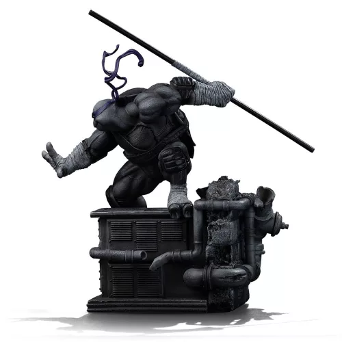 Teenage Mutant Ninja Turtles Art Scale Statue 1/10 Donatello Black and White Variant 26 cm heo exclusive