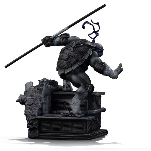 Teenage Mutant Ninja Turtles Art Scale Statue 1/10 Donatello Black and White Variant 26 cm heo exclusive