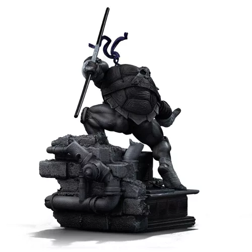 Teenage Mutant Ninja Turtles Art Scale Statue 1/10 Donatello Black and White Variant 26 cm heo exclusive