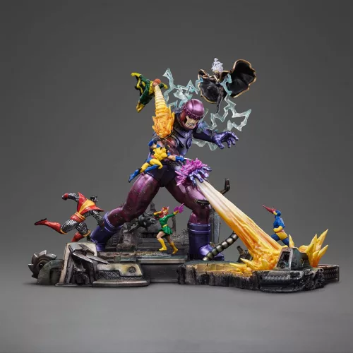 Marvel Demi Art Scale Statue 1/20 X-Men Danger Room Diorama A 42 cm