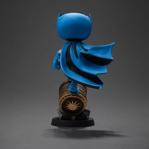 Batman Mini Co. PVC Figura Batman on Bat-Signal (Blue Variant) 15 cm