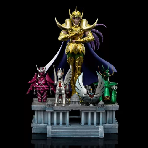 Saint Seiya Art Scale Szobor 1/10 Aries Mu Deluxe 27 cm