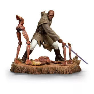 Star Wars Art Scale Szobor 1/10 Mace Windu 18 cm