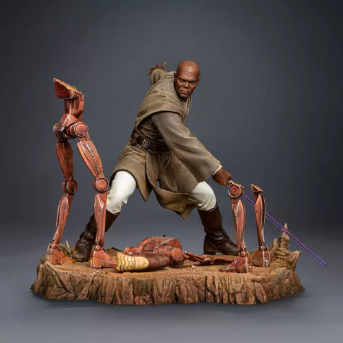 Star Wars Art Scale Szobor 1/10 Mace Windu 18 cm