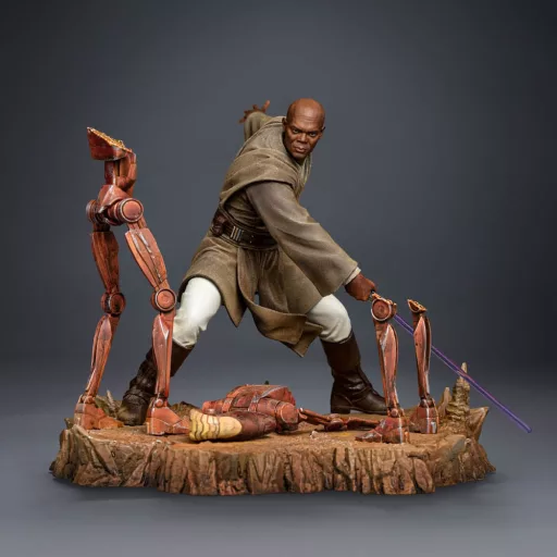Star Wars Art Scale Szobor 1/10 Mace Windu 18 cm