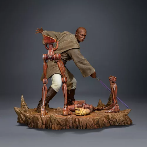 Star Wars Art Scale Szobor 1/10 Mace Windu 18 cm