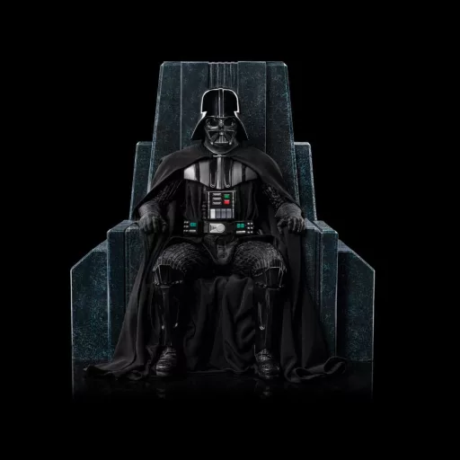 Star Wars Art Scale Szobor 1/10 Darth Vader on Throne 18 cm