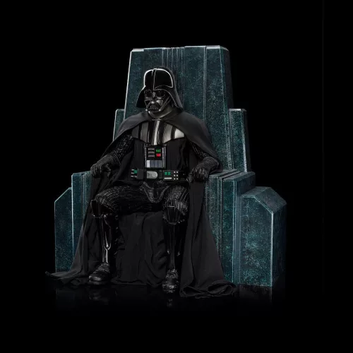 Star Wars Art Scale Szobor 1/10 Darth Vader on Throne 18 cm
