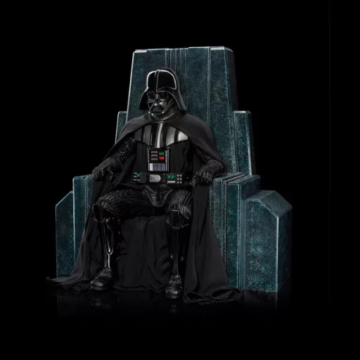 Star Wars Art Scale Szobor 1/10 Darth Vader on Throne 18 cm