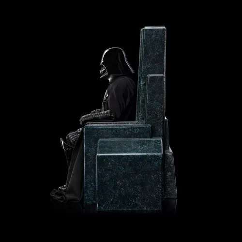 Star Wars Art Scale Szobor 1/10 Darth Vader on Throne 18 cm