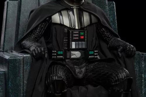Star Wars Art Scale Szobor 1/10 Darth Vader on Throne 18 cm